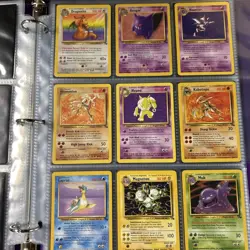 Pokemon Fossil Complete Set 62/62 Unlimited RARE HP to MP Condition - Image 3
