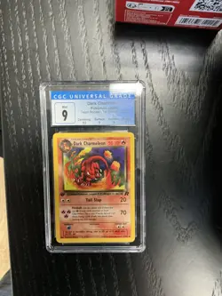 Pokemon Dark Charmeleon (2000) Team Rocket - 1st Ed. 32/82 CGC 9 - Image 3