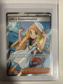 Pokemon TCG Lillie's Determination Mega Evolution Ultra Rare Card 169/132 - Image 1