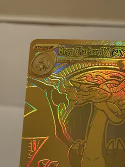 Pokemon TCG Mega Charizard X EX gold 130/094 - Image 2