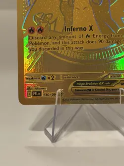 Pokemon TCG Mega Charizard X EX gold 130/094 - Image 4