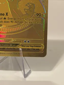 Pokemon TCG Mega Charizard X EX gold 130/094 - Image 5