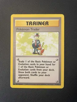Pokemon Trader 77/102 - Base Set (BS) Pokemon TCG - Image 1