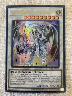 Azure-Eyes Silver Dragon SDBE-EN040 Saga of Blue-Eyes White Dragon Unlimited - Image 1