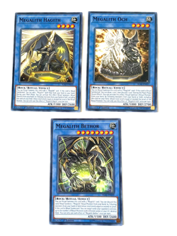 Megalith - IGAS-EN036 / EN037 / EN039 - Common - 1st Edition M/NM Yugioh! X3 - Image 1