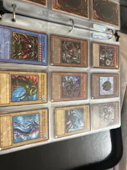 Konami Yu-Gi-Oh! TCG Binder Lot Blue-Eyes White Dragon Dark Magician Cards - Image 2