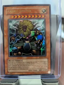 Yugioh Sphinx Set w/ Theinen Andro Teleia EP1-EN001 002 003 Movie Ultra Rare LP - Image 4