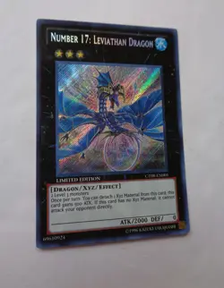 Number 17: Leviathan Dragon CT08-EN001 (Secret Rare, Limited, Lightly Played LP) - Image 1