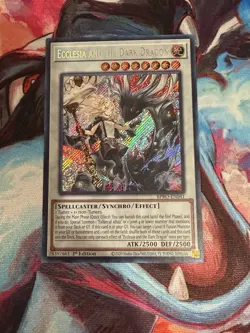 Yugioh! Ecclesia and the Dark Dragon Secret Rare Burst Protocol BPRO-EN041 NM - Image 1