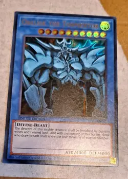 Obelisk The Tormentor ULTRA RARE YUGIOH!! - Image 1