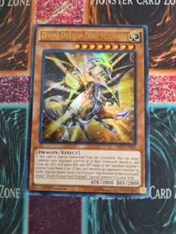 Yu-Gi-Oh! Divine Dragon Lord Felgrand SR02-EN001 Ultra Rare 1st Edition NM - Image 1