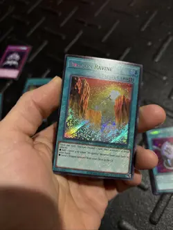 Yu-Gi-Oh! Dragon Ravine Secret Rare LCKC-EN072 NM - Image 1