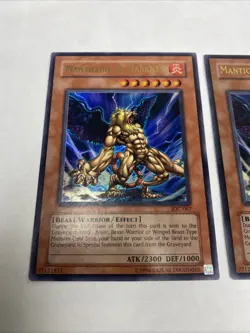 Yugioh - Manticore of Darkness IOC-067 ULTRA NM X2 - SET - Image 2