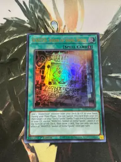 Yugioh WANTED: Seeker of Sinful Spoils Ultra Rare RA03 - Image 1