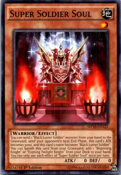 Super Soldier Soul #MP16-EN122 Yugioh 1st Edition Lightly played - Image 1
