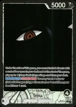One Piece TCG • Imu OP13-079 • Alternate Artwork Leader • ENG/NM - Image 1