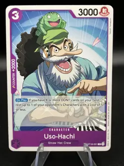 Uso-Hachi ST18-001 Non-Holo Premium Collection PRB02 One Piece Card Game - Image 1