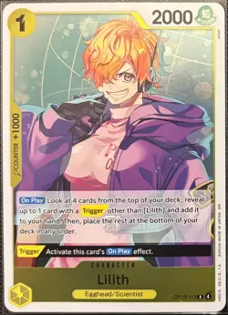 One Piece Carrying On His Will OP-13 Lilith OP13-113 R - Image 1