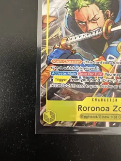 Roronoa Zoro ST29-014 V. 2 One Piece Card Game Starter Deck 29 ALT ART Englisch - Image 3