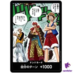 Luffy Kid Law DON [PAR] Parallel 3 Captain Set of One Piece Card Japan - Image 1