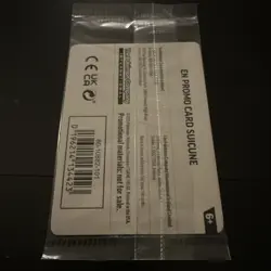 Suicune 026/094 EB Games Stamped Promo Cosmos Holo Phantasmal Pokemon Card - NM - Image 3