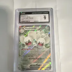 Maushold ex Paradox Rift 155/182 CGC 9 Holo Pokemon TCG Card 2023 - Image 3