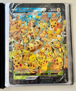 Pokemon 25th Anniversary Celebrations Pikachu Jumbo Binder + Extra Pikachu Cards - Image 2