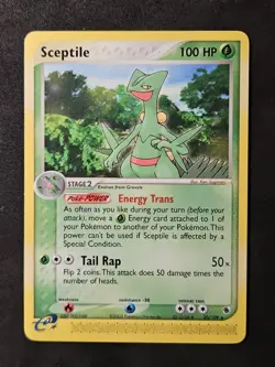 Sceptile 20/109 Non-Holo Rare | Ruby & Sapphire 2003 e reader card (1D) - Image 1