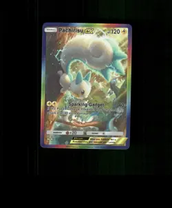 FAN-ART READ DESCRIPTION BELOWHOLO Pachirisu Card Pachirisu Pokemon Card p1 - Image 1