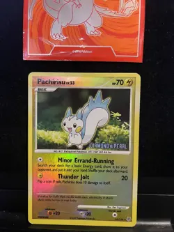 Pokemon Card Pachirisu 35/130 Diamond & Pearl Promo Reverse Holo 157💎NM💎 - Image 1