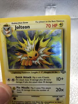 Jolteon 4/64 - Jungle - Holo Rare Vintage Pokemon Card English 1999 WOTC - Image 4