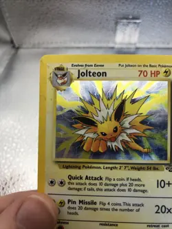 Jolteon 4/64 - Jungle - Holo Rare Vintage Pokemon Card English 1999 WOTC - Image 5