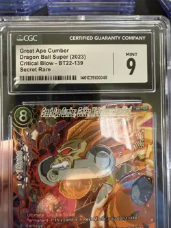 Dragon Ball Super Card Game 2023 Great Ape Cumber Golden Wickedness Amplified - Image 2