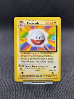Electrode 21/102 Rare Base Set Pokemon Card WOTC LP EXCELLENT - Image 1