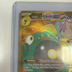 Pokemon TCG Iono's Bellibolt EX Journey Together Ultra Rare Holo Card 188/159 - Image 5