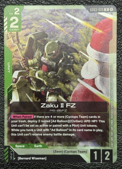 Lot of 6 Green Holo Rare Cards - Gundam TCG: Steel Requiem (GD03) - English NM - Image 3