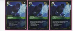 Riftbound TCG Spiritforged English SFD 049/221 RARE Aphelios Exalted (3 CARDS) - Image 1