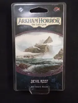 DEVIL REEF MYTHOS PACK 2 INNSMOUTH CAMPAIGN ARKHAM HORROR THE CARD GAME SEALED - Image 1