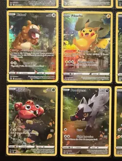 Pokemon TCG Crown Zenith Galarian Gallery Card Lot GG26 - GG34 NM/M Pikachu - Image 4