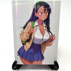 Don't Toy With Me, Miss Nagatoro Hayase Nagatoro Anime Waifu Goddess Story Card - Image 2