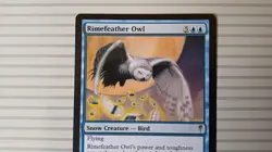 Magic: the Gathering Cards - Coldsnap ~ Rare ~ Rimefeather Owl - Image 2