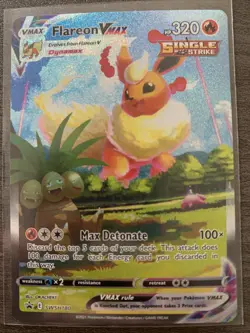 Flareon VMAX SWSH180 SWSH: Sword & Shield Promo Cards Holo - Image 1