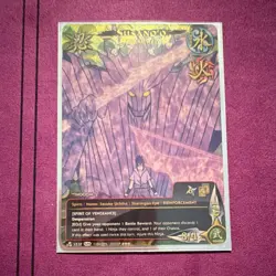 Naruto Susano'o (Sasuke) Spirit Card 1537 Sasuke Uchiha 2007 CCG English - Image 1