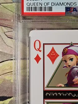 Legend of Zelda 2011 Queen of Diamonds PSA 10 Gem Mint Trading Card From a Deck - Image 3