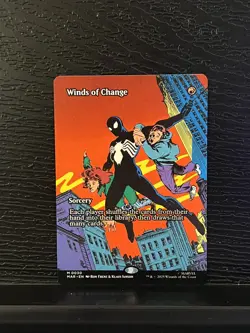 MTG Magic the Gathering Winds of Change 0030 Marvel Universe Spider-Man Regular - Image 1