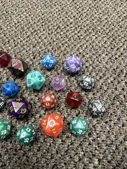 28 Assorted Magic: The Gathering Spindown Dice / Life counters - Image 4