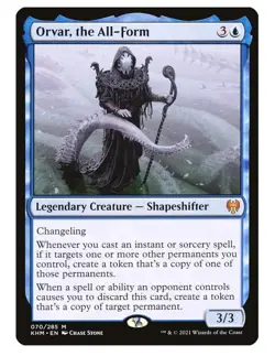 Orvar, the All-Form Custom Commander Deck Mono Blue - Image 1
