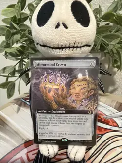 Mirrormind Crown (Extended Art) Lorwyn Eclipsed Regular MTG - Image 1