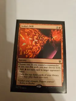 Jeska's Will MTG MKC LP - Image 1
