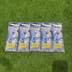 Dragon Shield Perfect Fit Inner Sleeves Sealable 100 Ct Clear X5 - Image 1
